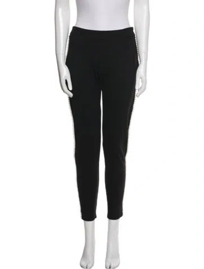 Pre-owned Anne Fontaine Skinny Leg Pants In Black