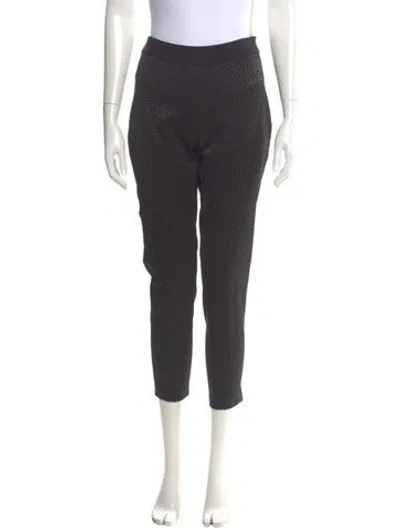 Pre-owned Anne Fontaine Skinny Leg Pants In Black