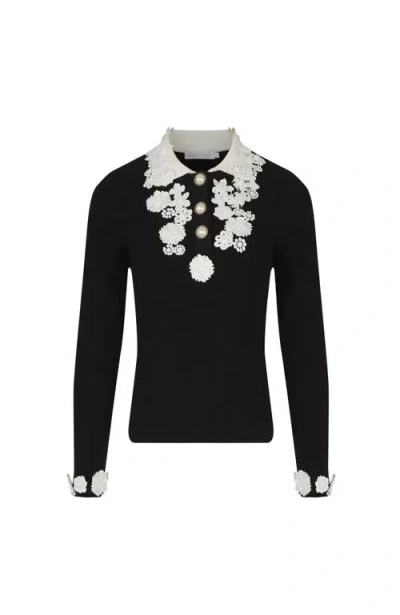 Anne Fontaine Sweetie Top In Black