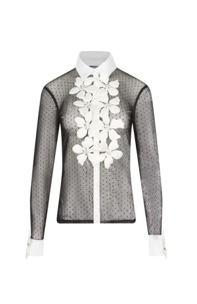 Anne Fontaine Terra Shirt In Black