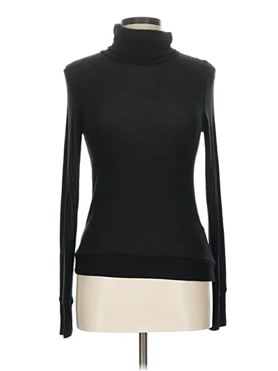 Pre-owned Anne Fontaine Turtleneck Sweater In Black