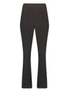 Anne Fontaine Vladama Sleek Crepe Pants In Black