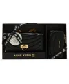 Anne Klein 2 Piece Flap Crossbody Bag And Bifold Wallet Gift Set
