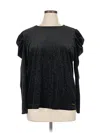 Anne Klein 3/4 Sleeve Blouse In Black