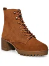 Anne Klein Abott Womens Water Resistant Platform Motorcycle Boots In Multi