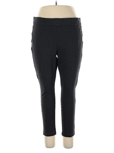 Pre-owned Anne Klein Active Pants In Black