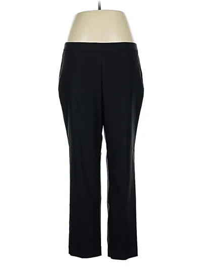 Pre-owned Anne Klein Active Pants In Black