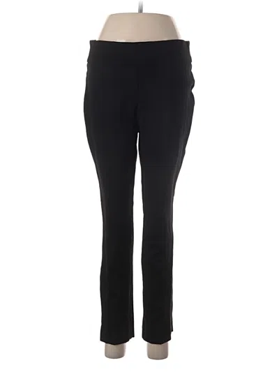 Pre-owned Anne Klein Active Pants In Black