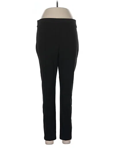 Pre-owned Anne Klein Active Pants In Black