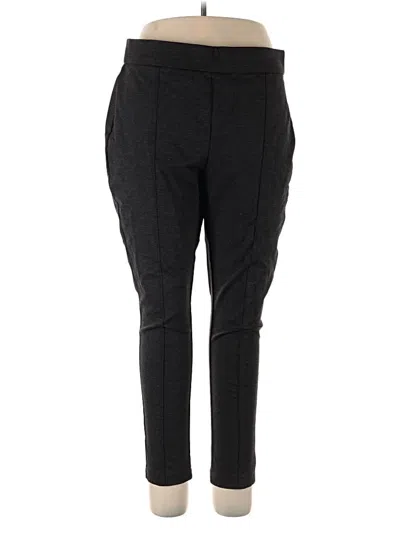 Pre-owned Anne Klein Active Pants In Black