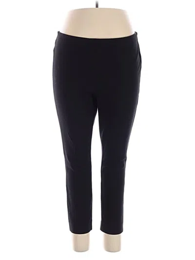 Pre-owned Anne Klein Active Pants In Black