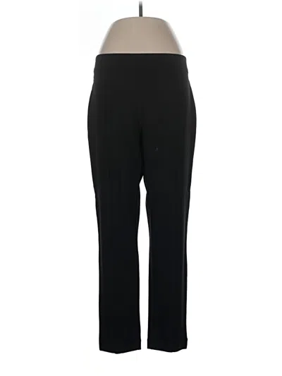 Pre-owned Anne Klein Active Pants In Black