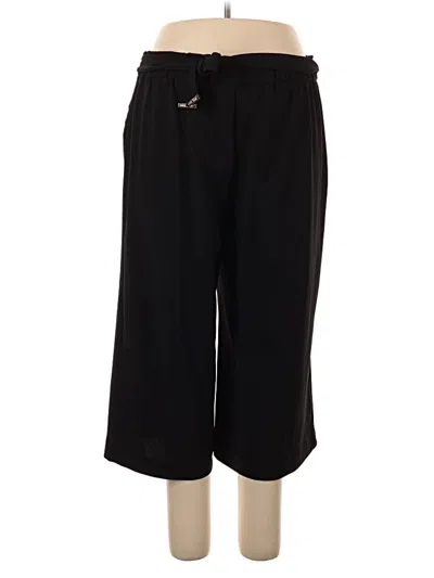 Pre-owned Anne Klein Active Pants In Black