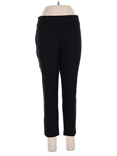 Pre-owned Anne Klein Active Pants In Black