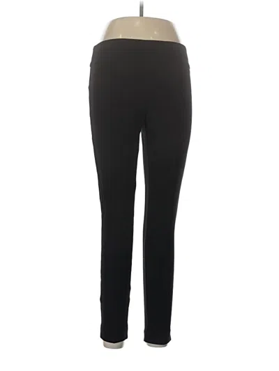 Pre-owned Anne Klein Active Pants In Black