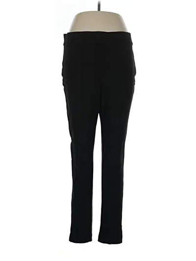 Pre-owned Anne Klein Active Pants In Black
