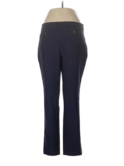 Pre-owned Anne Klein Active Pants In Blue