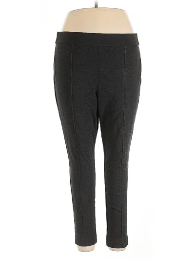 Pre-owned Anne Klein Active Pants In Gray