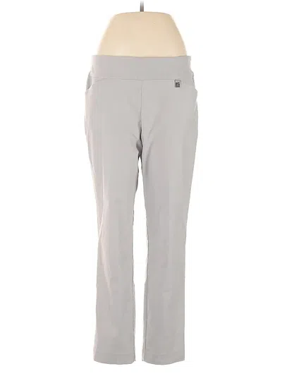 Pre-owned Anne Klein Active Pants In Gray