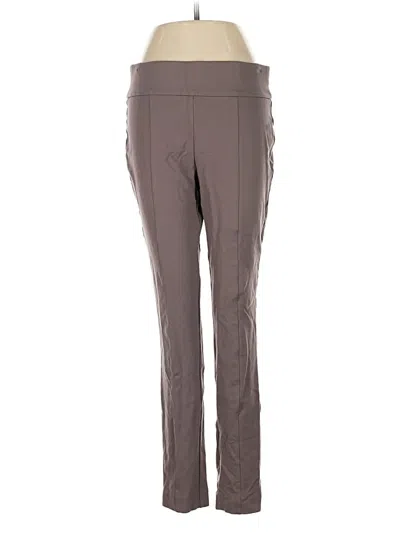 Pre-owned Anne Klein Active Pants In Gray