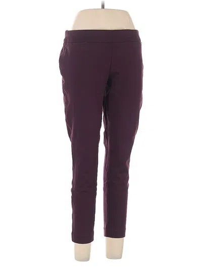 Pre-owned Anne Klein Active Pants In Purple