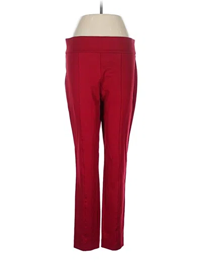 Pre-owned Anne Klein Active Pants In Red