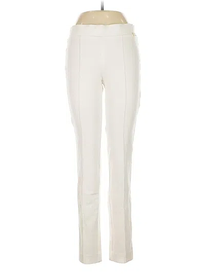 Pre-owned Anne Klein Active Pants In White