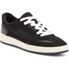 Anne Klein Adriela Low Top Sneaker In Black Mesh