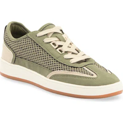 Anne Klein Adriela Low Top Sneaker In Green Mesh
