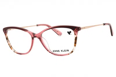 Anne Klein Ak5090 Rectangular Acetate Eyeglasses In Pink