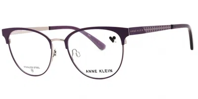 Anne Klein Ak5110 501 Women's Glasses Purple Size 53 - Free Lenses - Blue Light Block Available In Multi