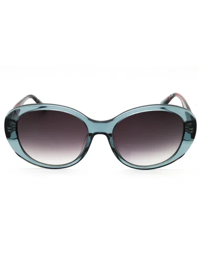 Anne Klein Oval-frame Sunglasses In Multi