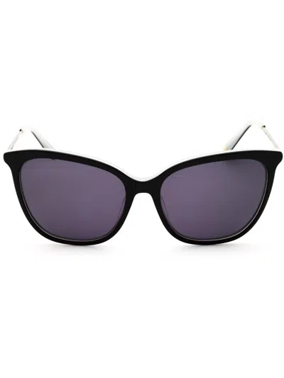 Anne Klein Oversized Square-frame Sunglasses In Purple