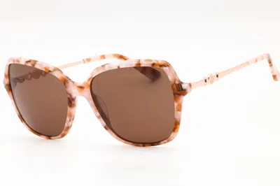 Anne Klein Ak7093 682 Blush Marble/brown In Beige