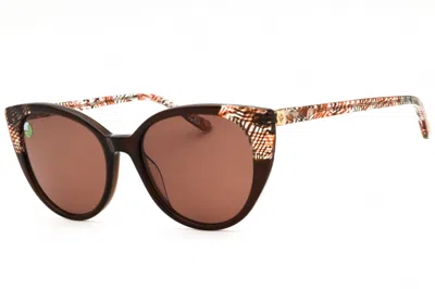 Anne Klein Ak7099 200 Mocha Plaid/brown
