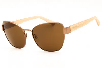 Anne Klein Ak7101 200 Mocha/brown In Gold