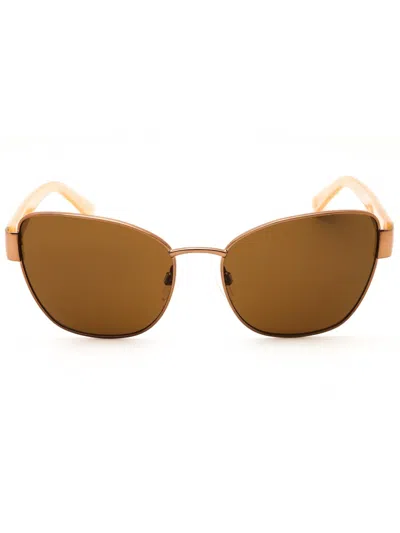 Anne Klein Ak7101 Sunglasses In Mocha / Brown