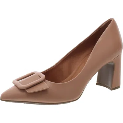 Anne Klein Akbentley Womens Buckle Man Made Block Heels In Multi