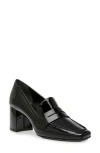 Anne Klein Akliliana Penny Loafer Pump In Black Patent