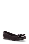 Anne Klein Alive Cap Toe Flat In Black Multi