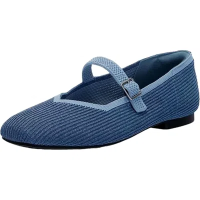 Anne Klein Amerie Ballet Flat Denim Amerie-denim Women's In Blue