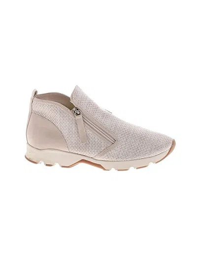 Pre-owned Anne Klein Ankle Boots In Tan