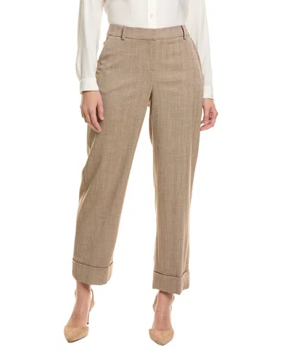 Anne Klein Ankle Pant In Neutral