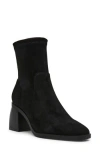Anne Klein Astrid Boot In Black Microsuede