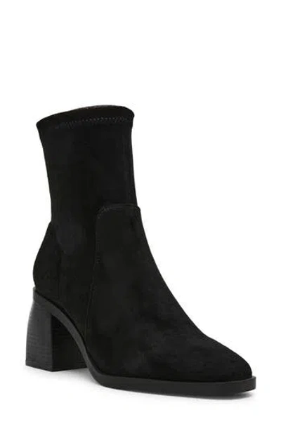 Anne Klein Astrid Boot In Black Microsuede