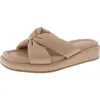 Anne Klein Avenue Womens Slip On Square Toe Slide Sandals In Multi