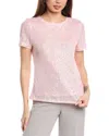 ANNE KLEIN ANNE KLEIN BANDED T-SHIRT