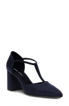 Anne Klein Barclay Pointed Toe Pump In Navy Fab