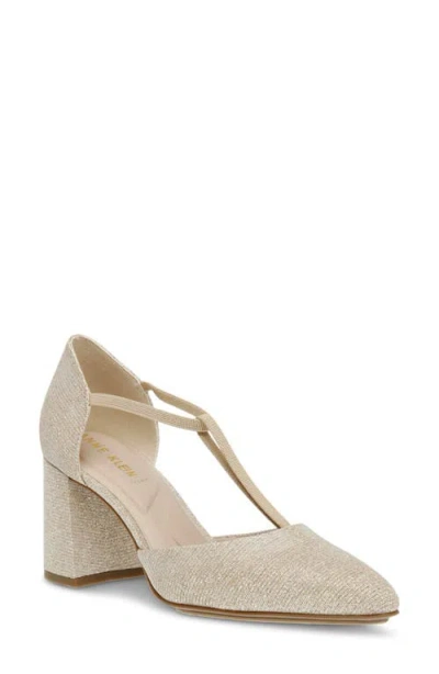 Anne Klein Barclay Pointed Toe Pump In Platinum