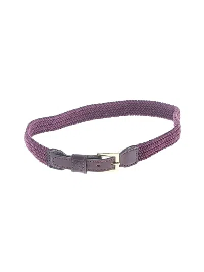 Pre-owned Anne Klein Belt In Purple